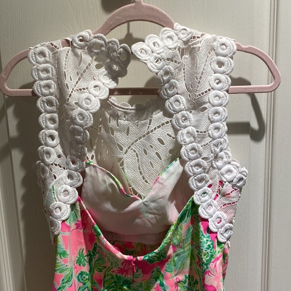 Lilly Pulitzer Sadie romper in rax berry catty shack - Picture 5 of 7